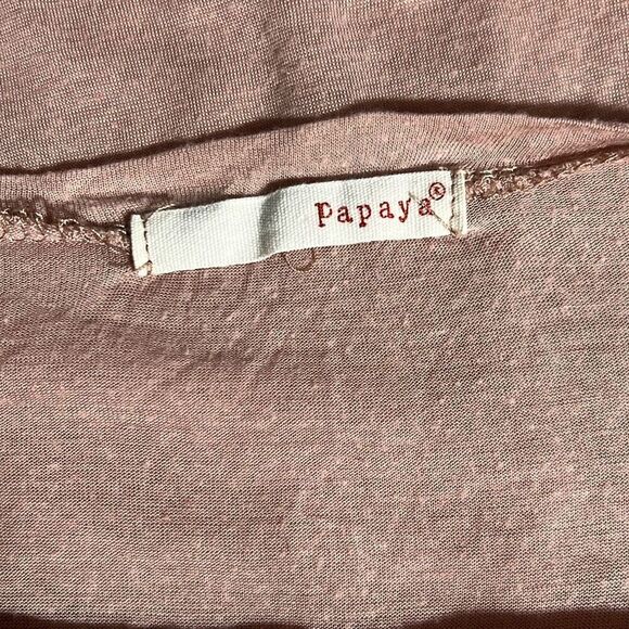 Papaya Pink Heart “Cali” Graphic Long Sleeve Top | Size M - Picture 4 of 7